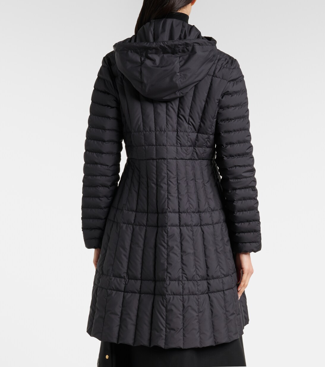 معطف مبطن بريش الإوز Menthelong  | Moncler