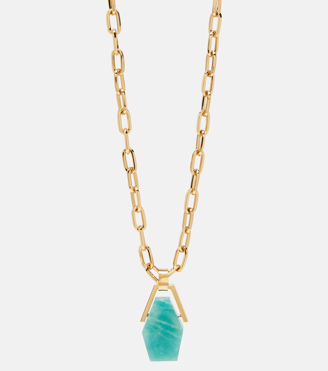 Portal gold-plated chain necklace  | La DoubleJ