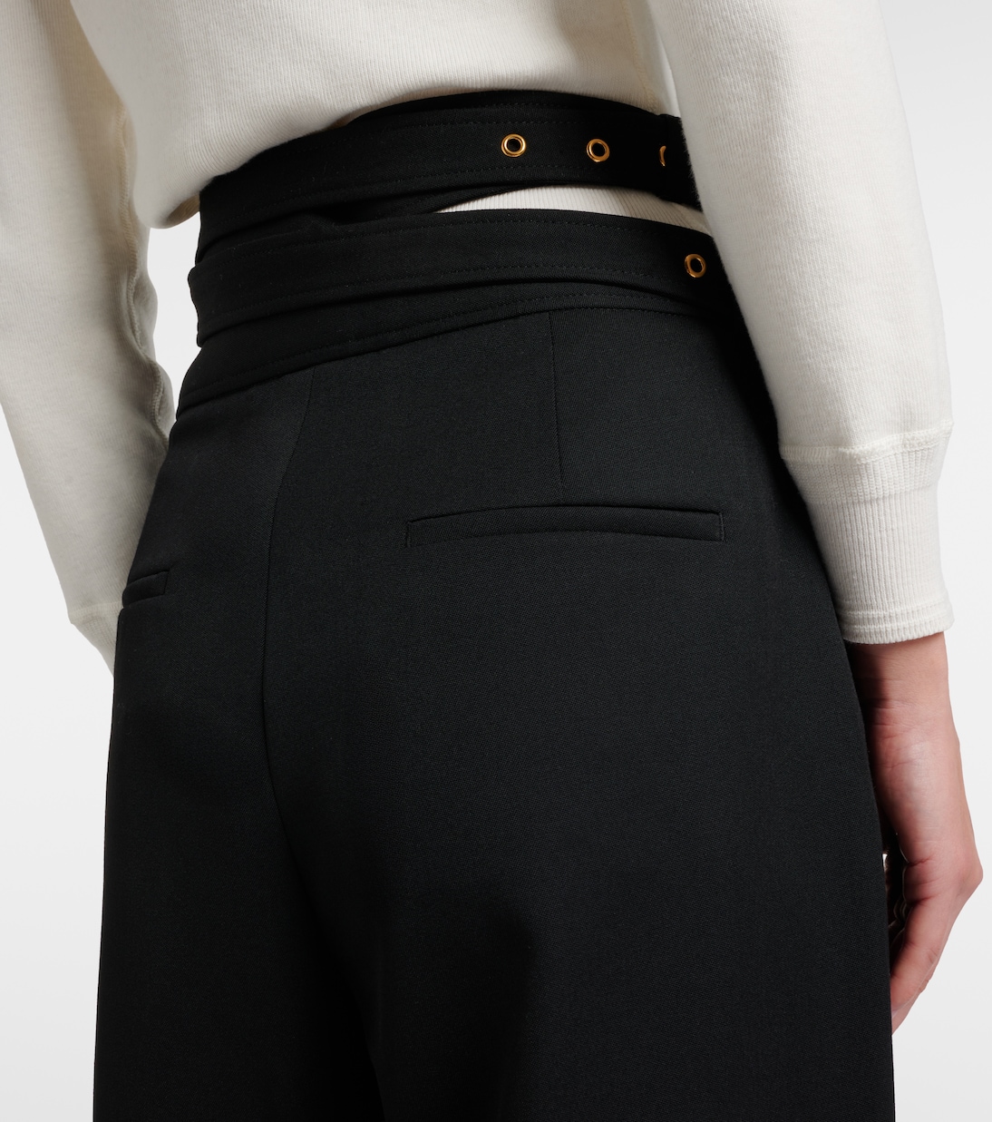 Virgin wool wide-leg pants | Chloé