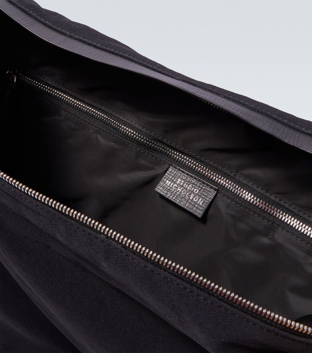 Airport leather-trimmed tote bag | Studio Nicholson