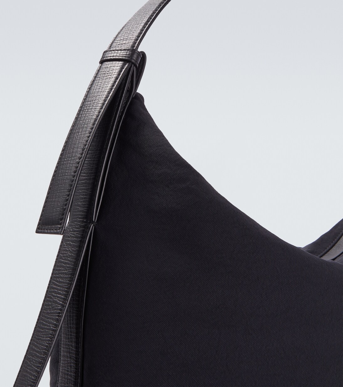 Airport leather-trimmed tote bag | Studio Nicholson