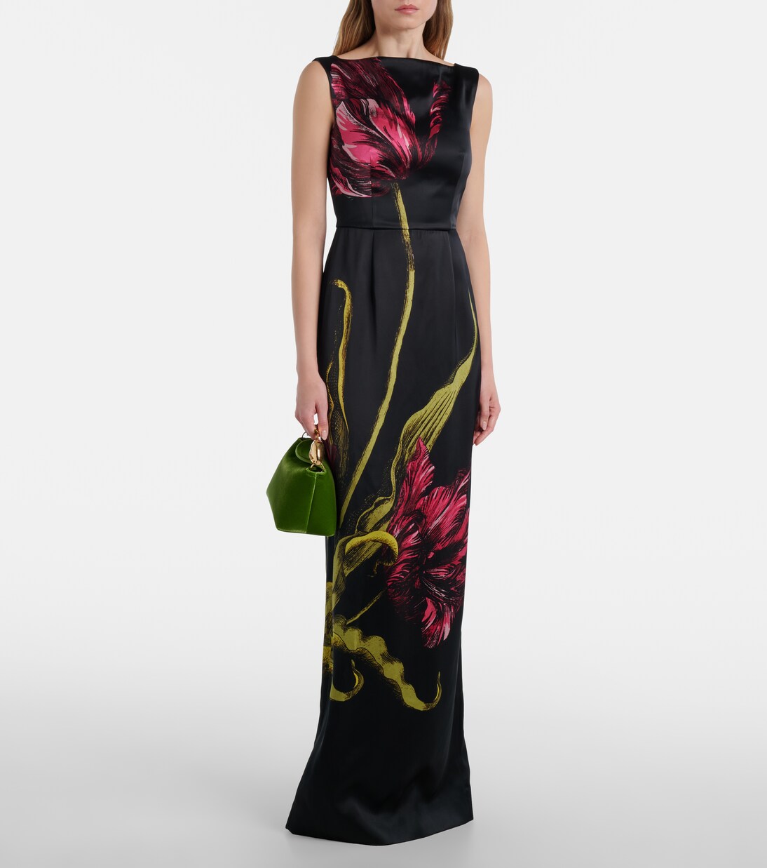 Bolso Bloom Mini de terciopelo | Erdem