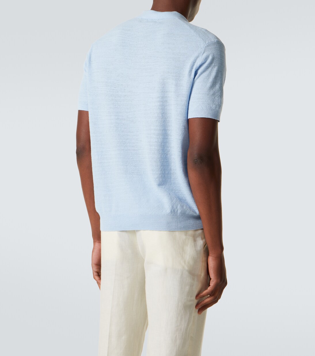 Cotton and linen polo shirt | Polo Ralph Lauren