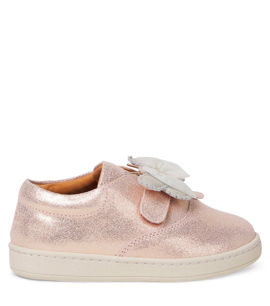 Sneakers Hadria aus Metallic-Leder | Donsje