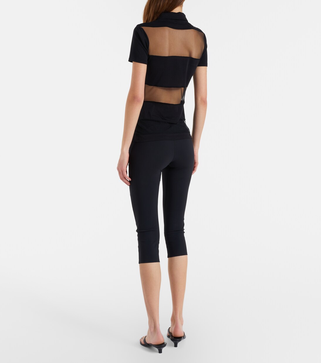 Jersey capri pants | Coperni