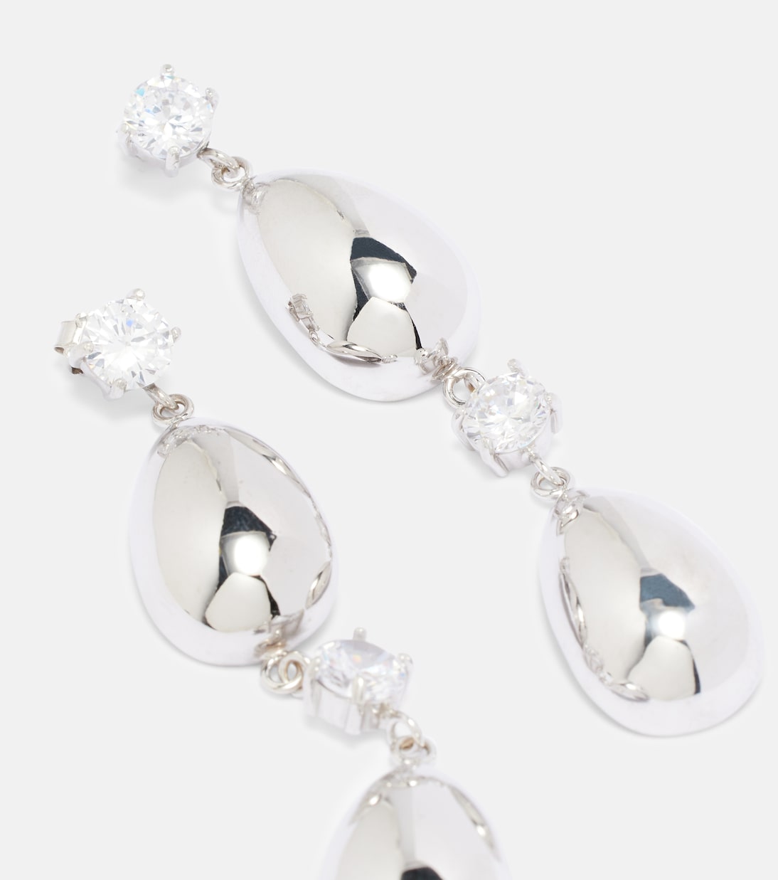 Crystal-embellished drop earrings | Magda Butrym