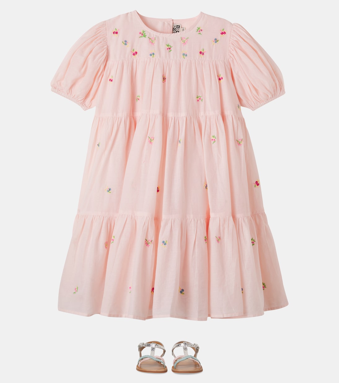 Robe Namour brodée en coton | Bonton