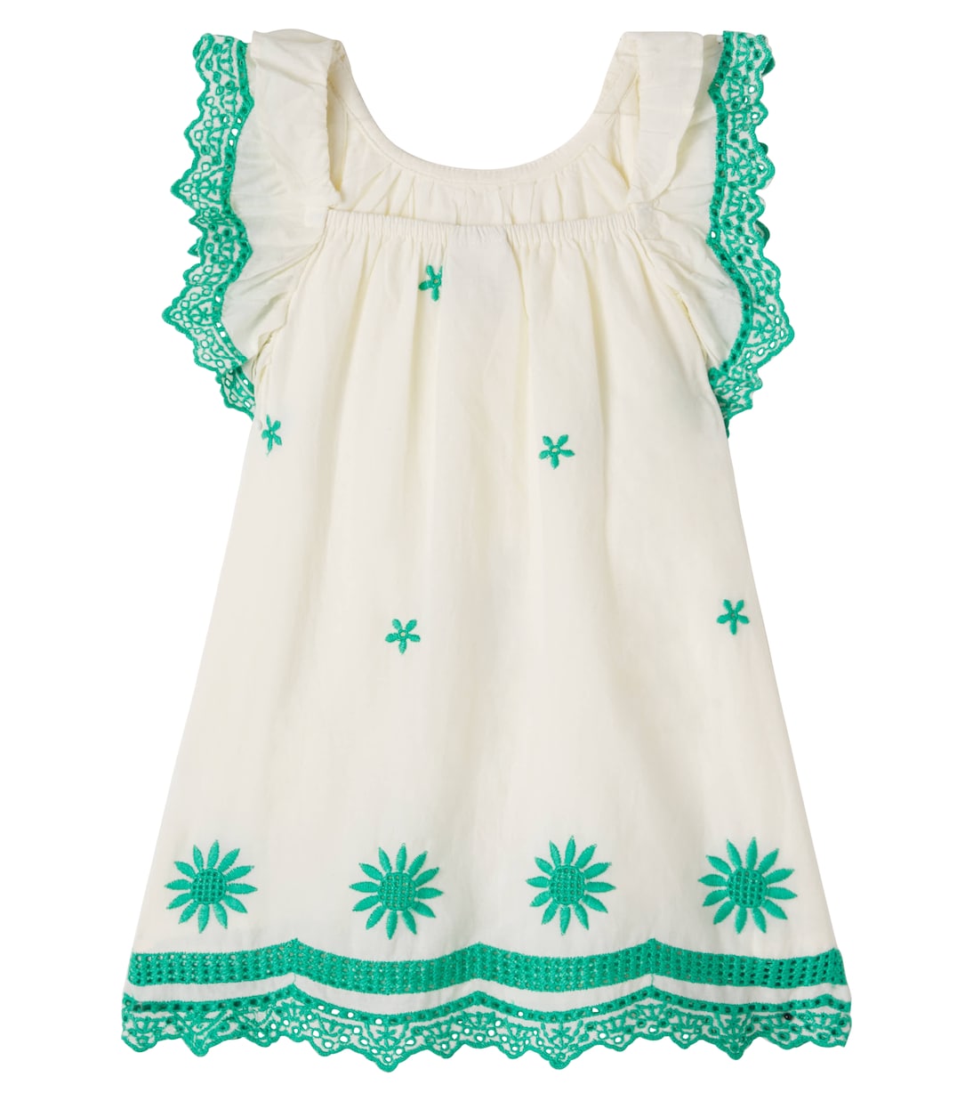 Baby Anna embroidered cotton dress | Bonton