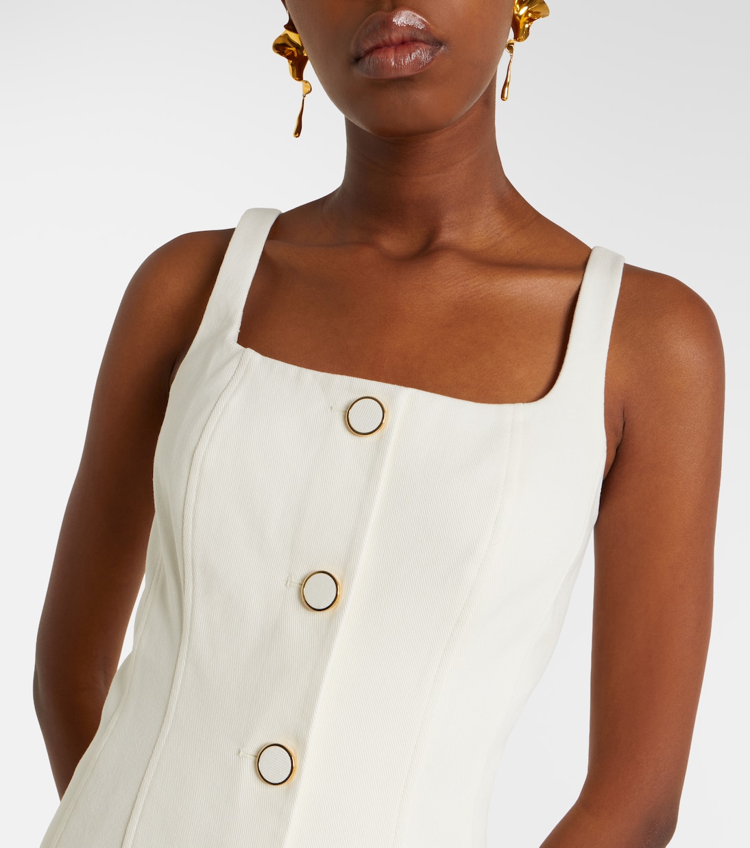 Liana cotton midi dress | Veronica Beard