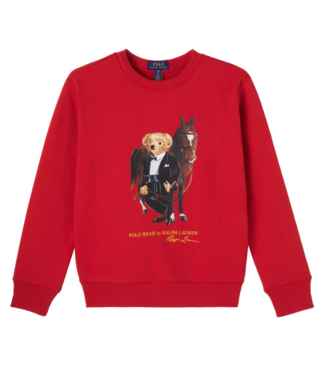 Polo Bear cotton sweatshirt | Polo Ralph Lauren Kids