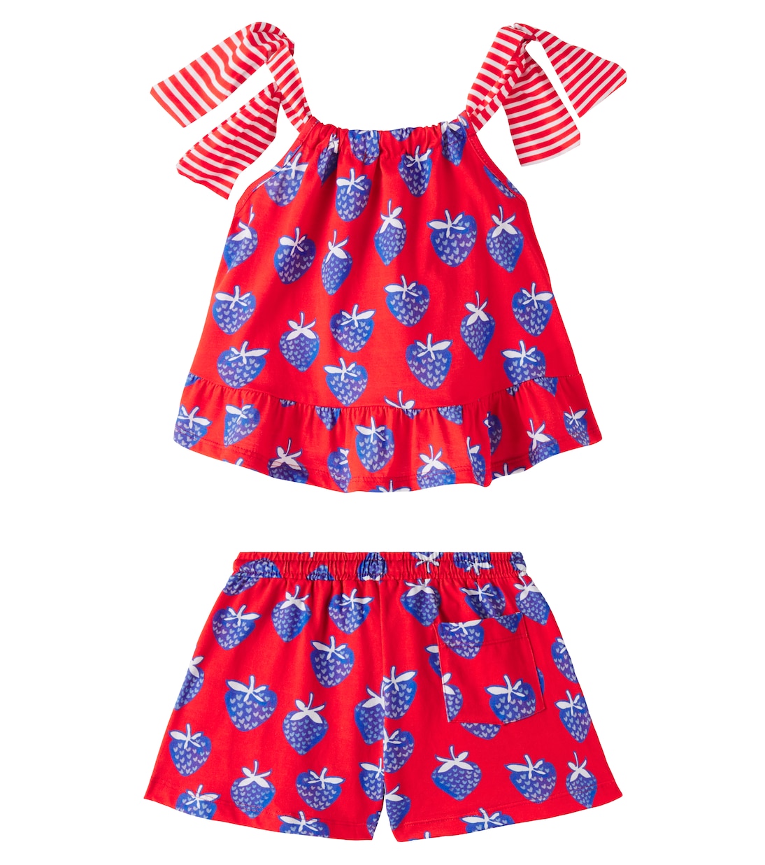 Silvestre cotton top and shorts set | Fábula