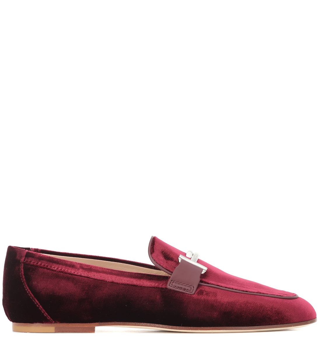 Double T velvet loafers | Tod's