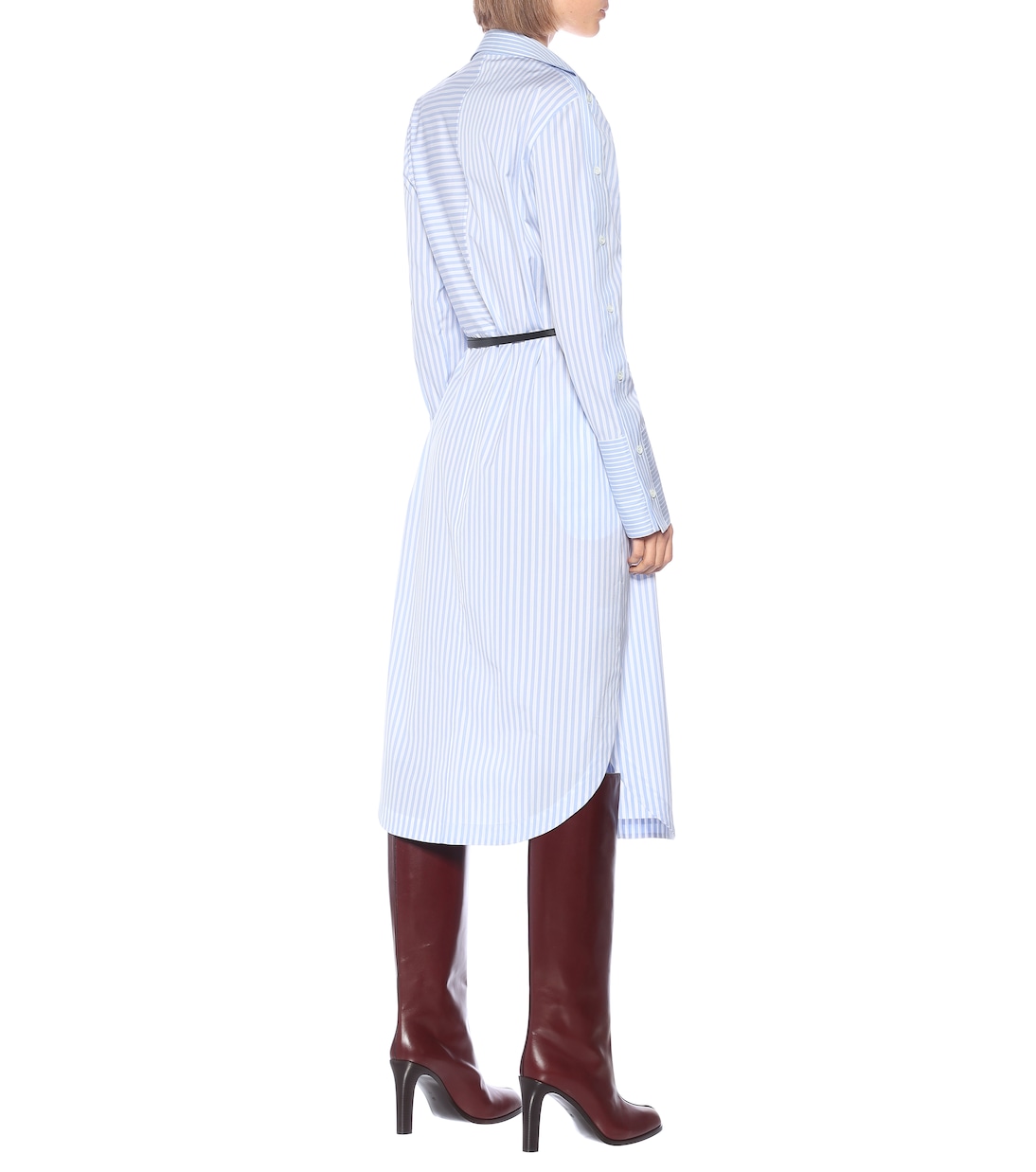 Abito chemisier Aster a righe in cotone | Altuzarra