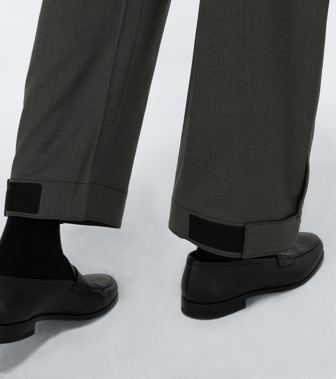 Weite Hose aus Schurwolle | Prada