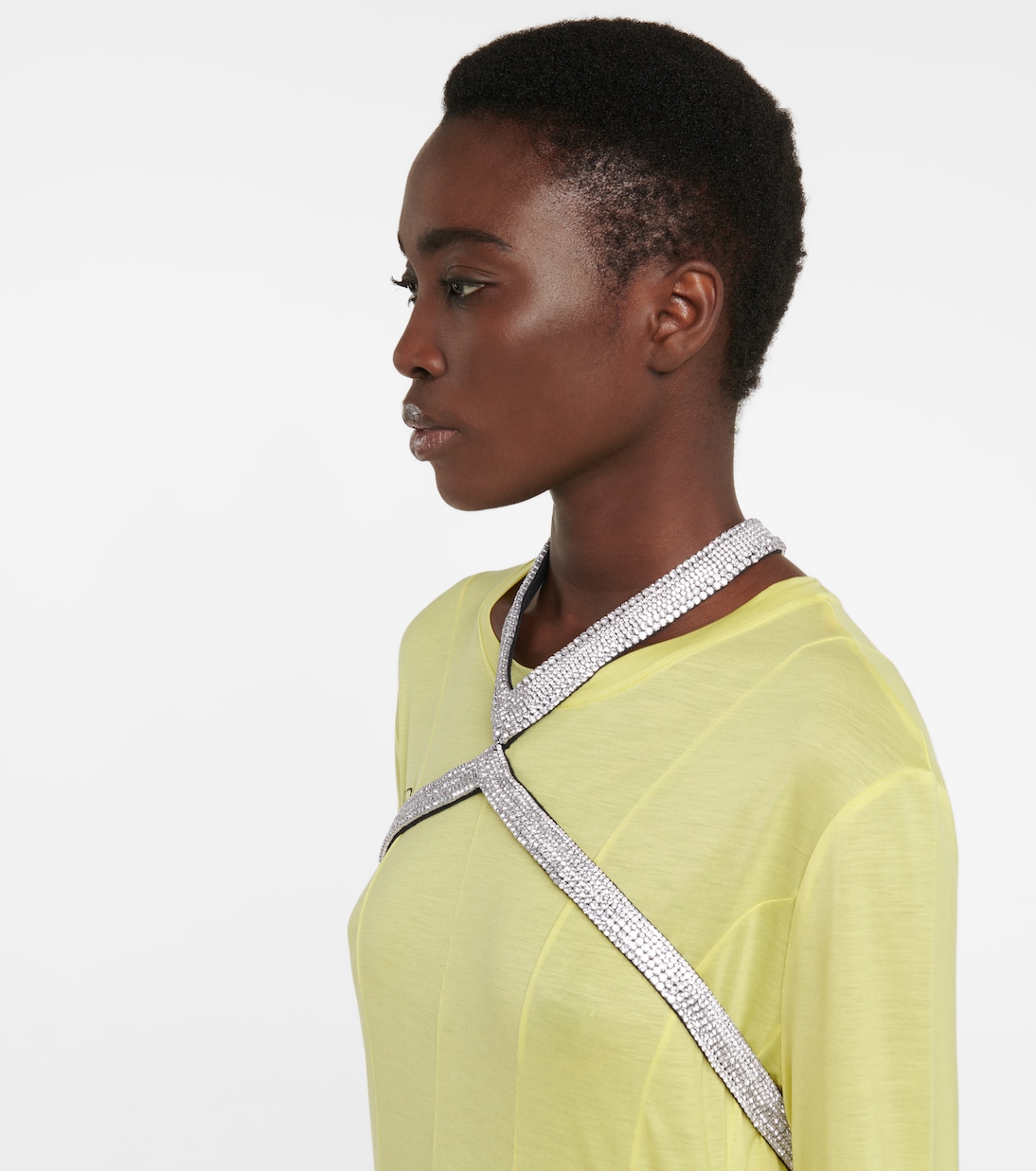 Cintura harness con cristalli | JW Anderson