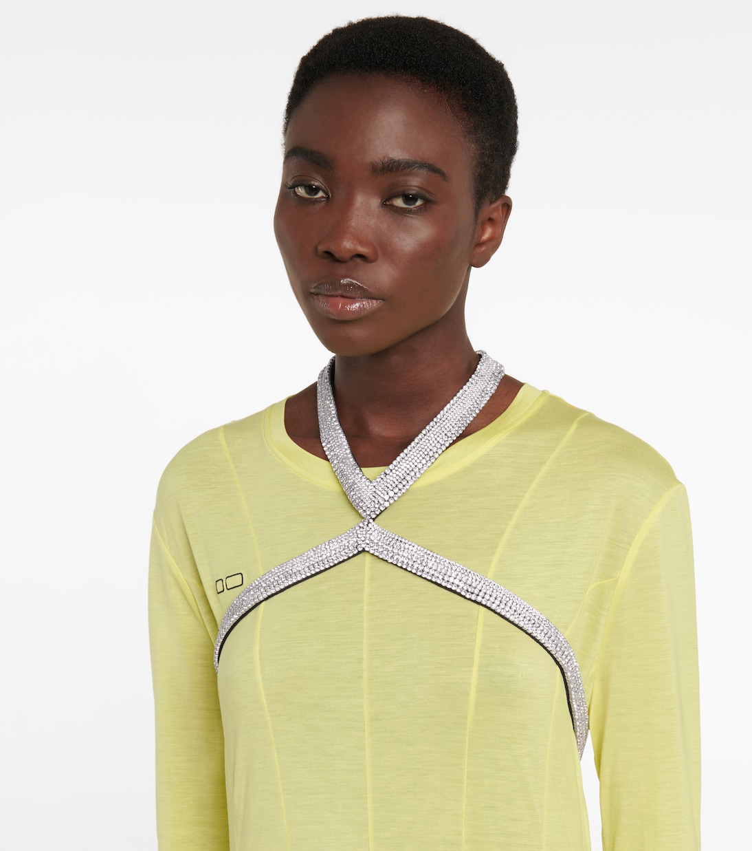 Cintura harness con cristalli | JW Anderson