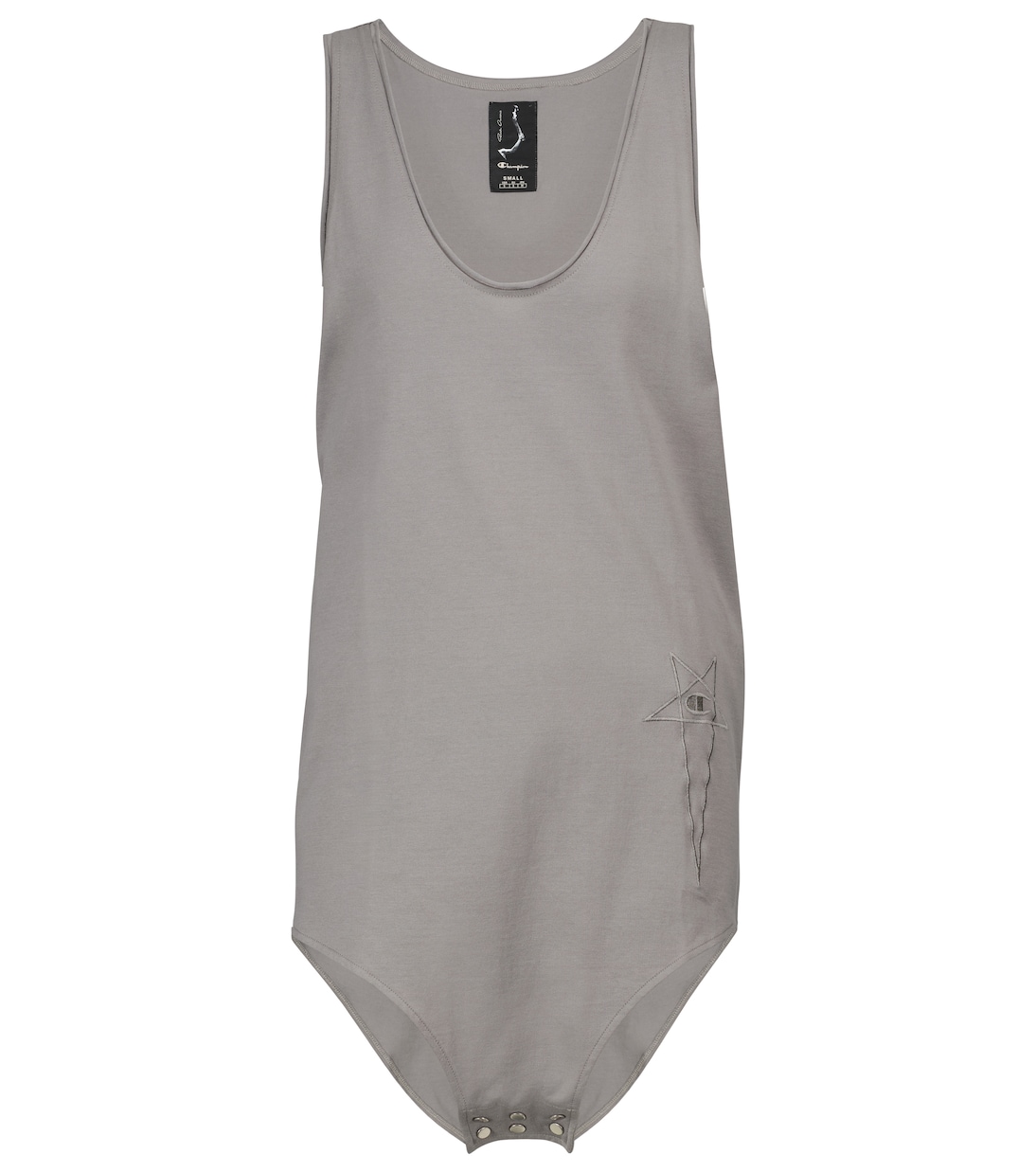 x Champion® cotton jersey bodysuit | Rick Owens