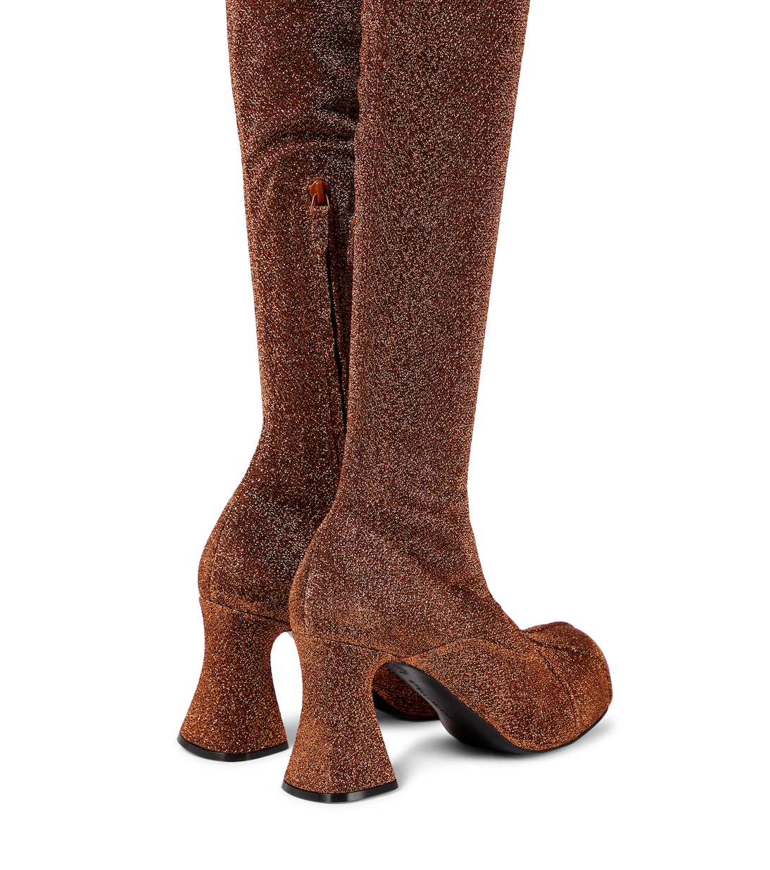 Botas mosqueteras Groove de Lurex® | Stella McCartney