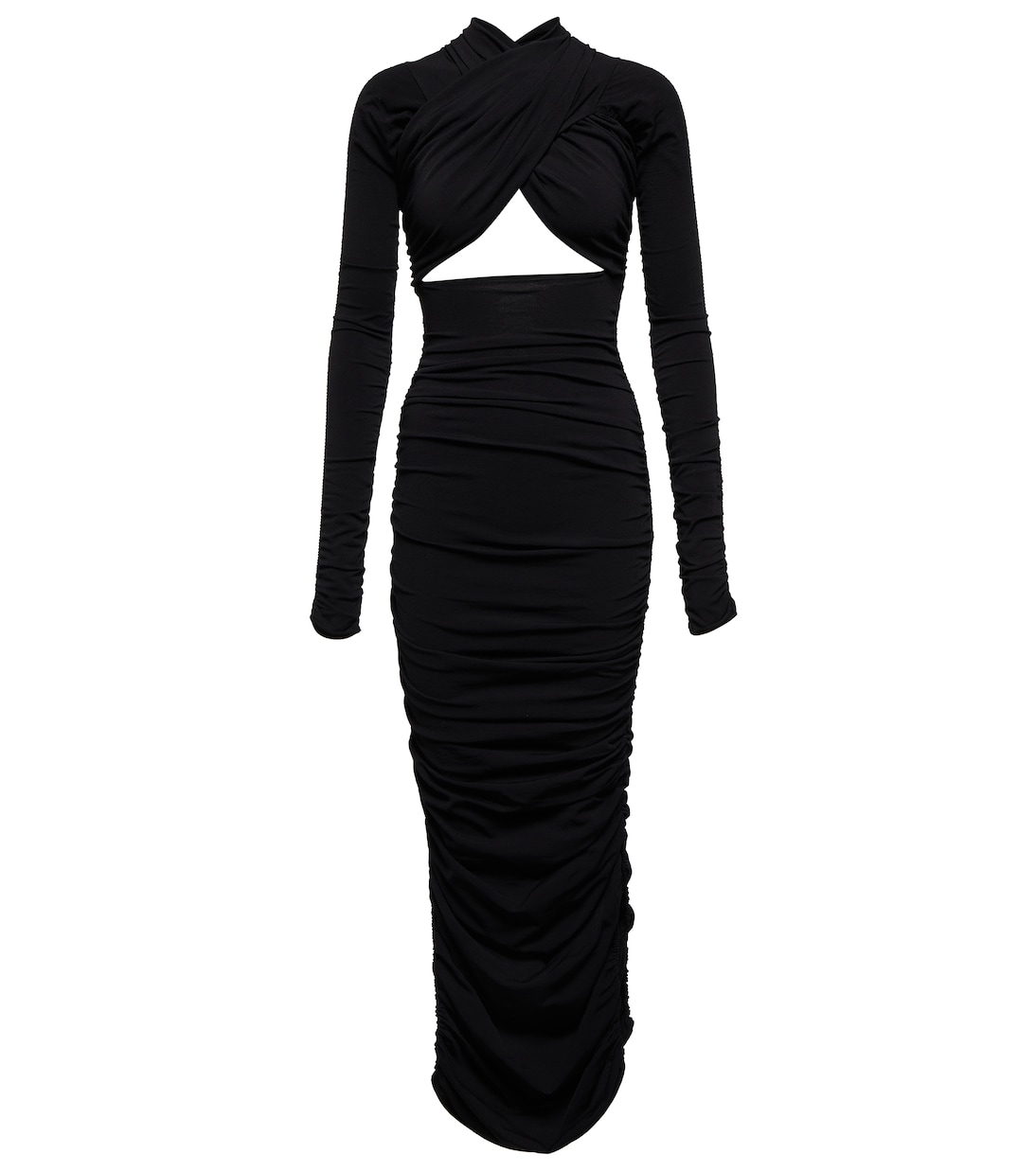 Abito lungo Vienna in jersey con cut-out | Khaite