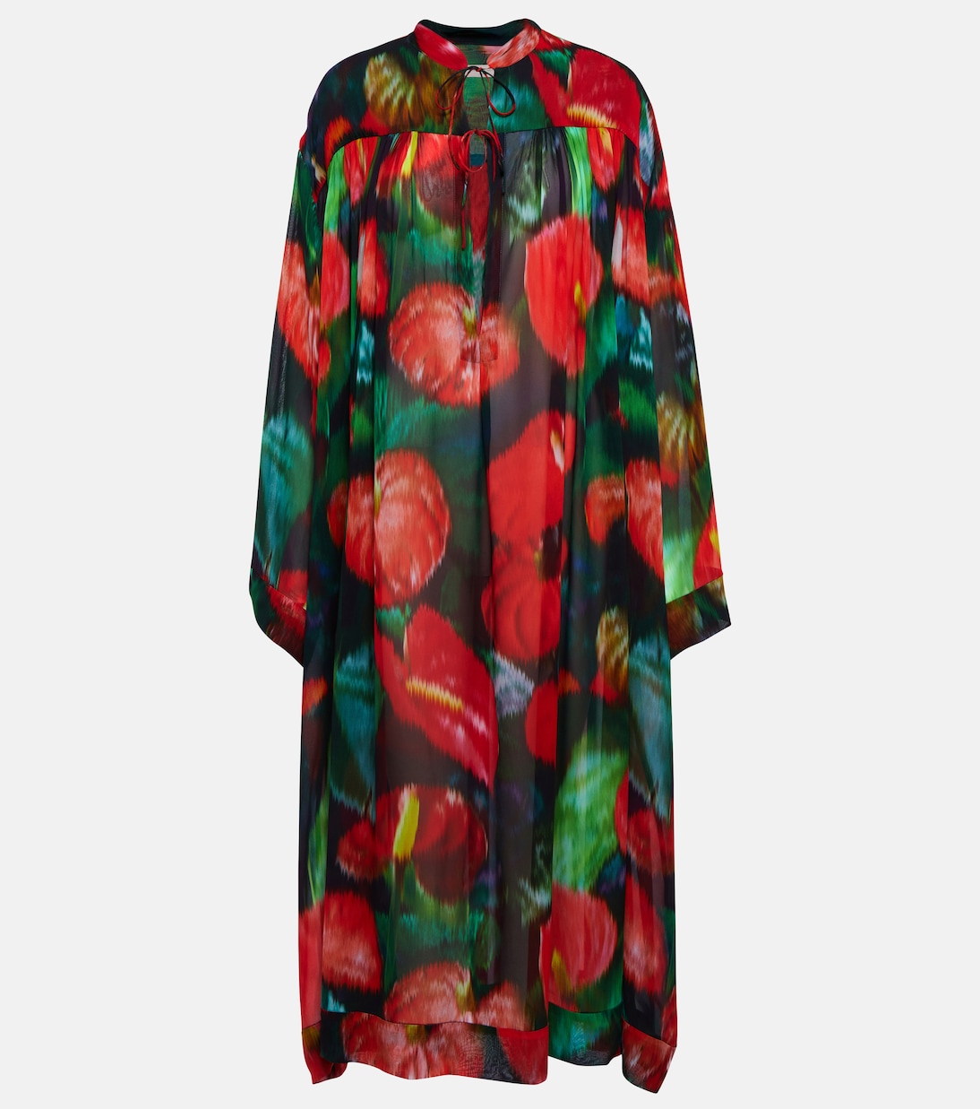 Robe midi imprimée | Dries Van Noten