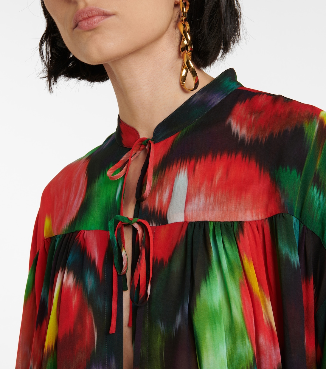 Robe midi imprimée | Dries Van Noten