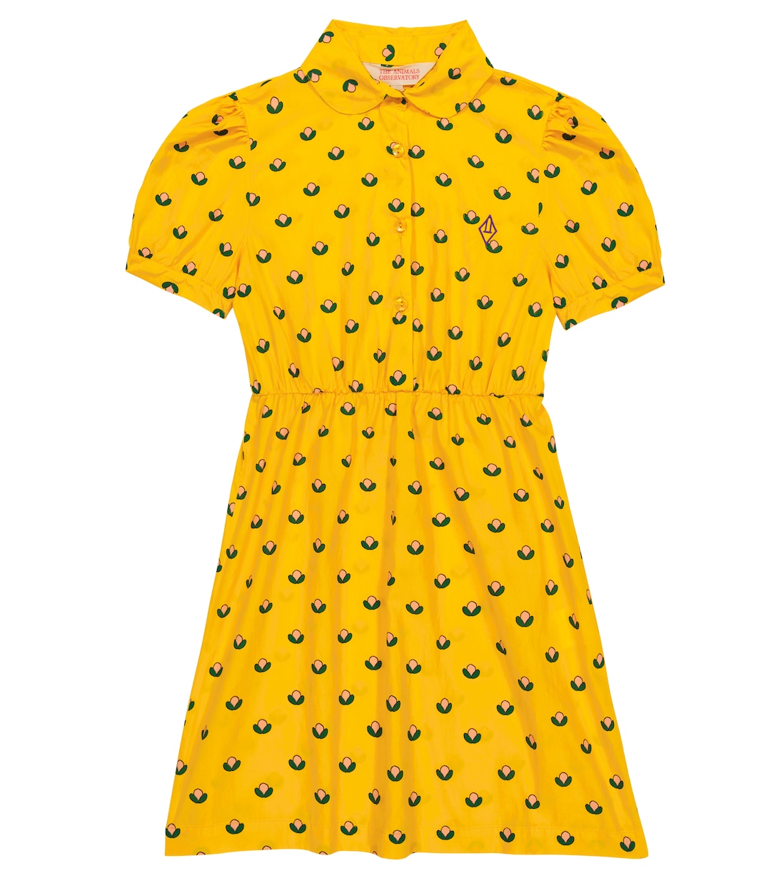 Bedrucktes Kleid Pigeon | The Animals Observatory