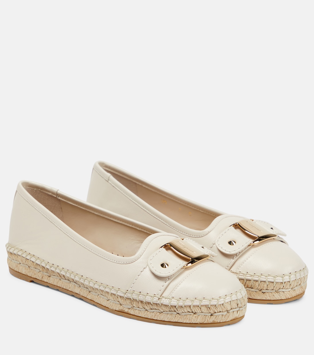 Vara leather espadrilles | Ferragamo