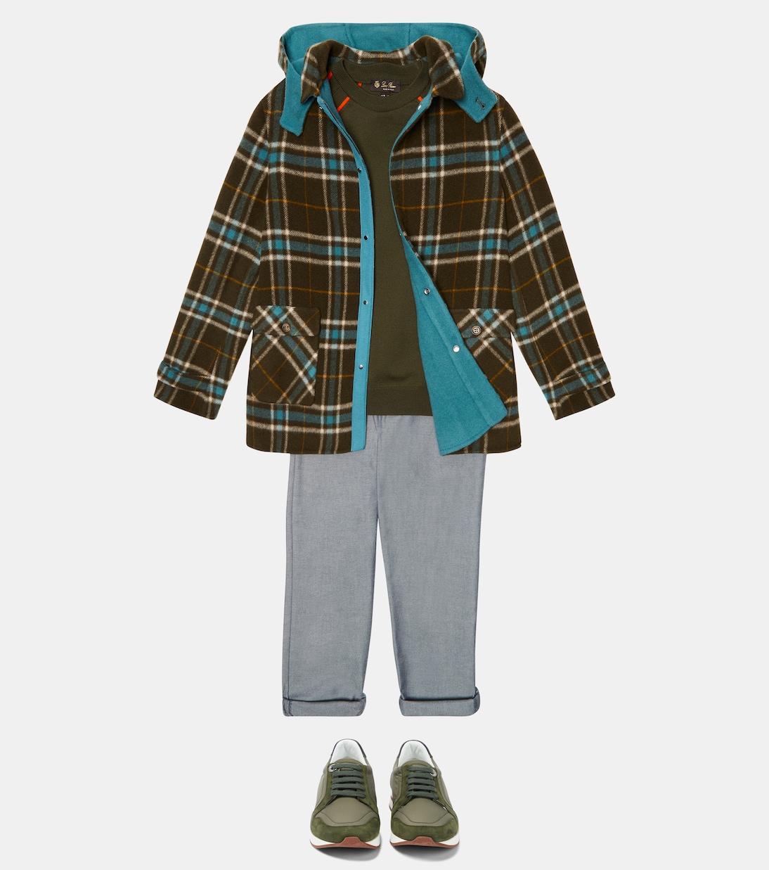 Jacke Garrett aus Wolle und Kaschmir | Loro Piana Kids