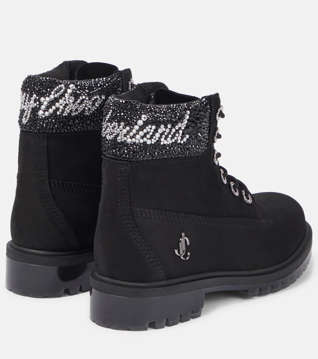 x Timberland embellished Swarovski boots | Jimmy Choo