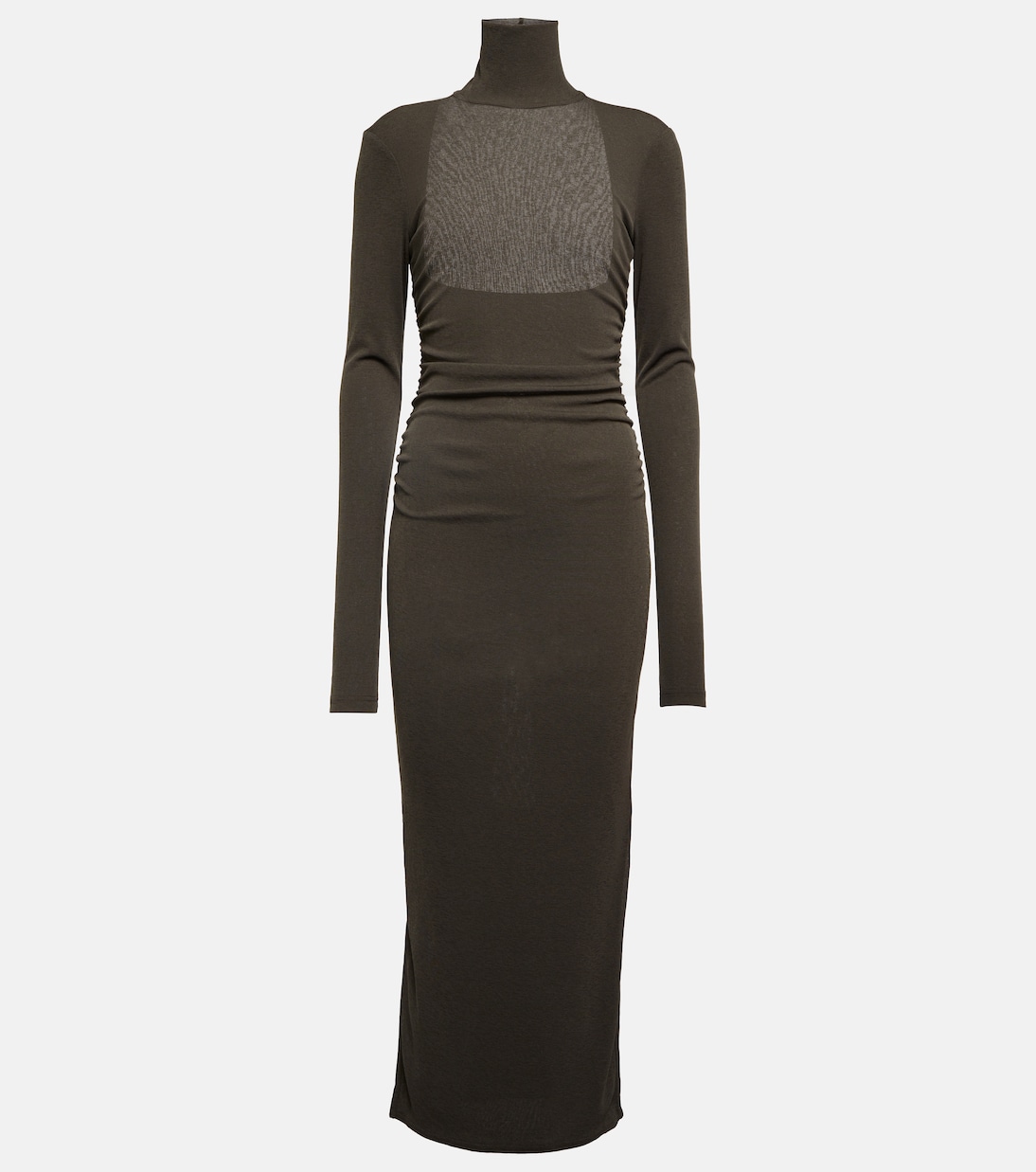 Turtleneck midi dress | Nanushka