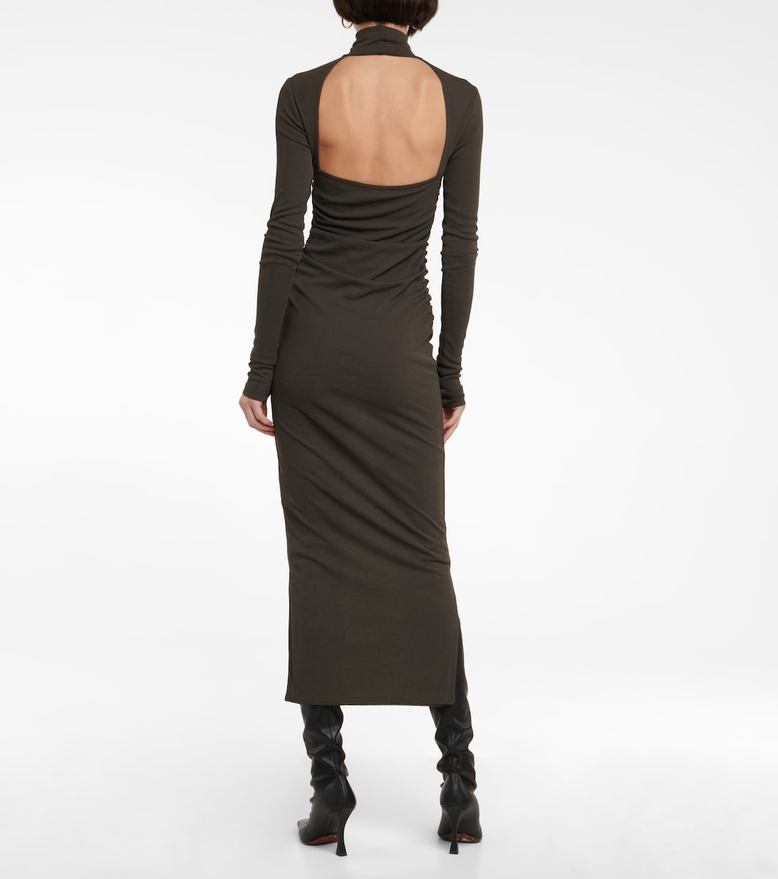 Turtleneck midi dress | Nanushka