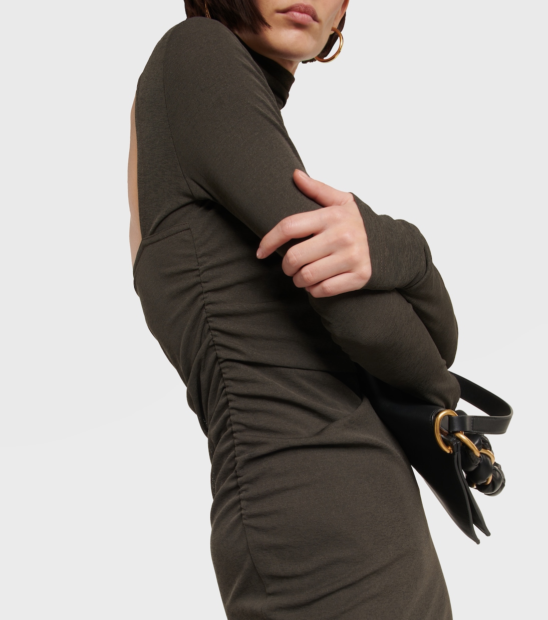 Turtleneck midi dress | Nanushka