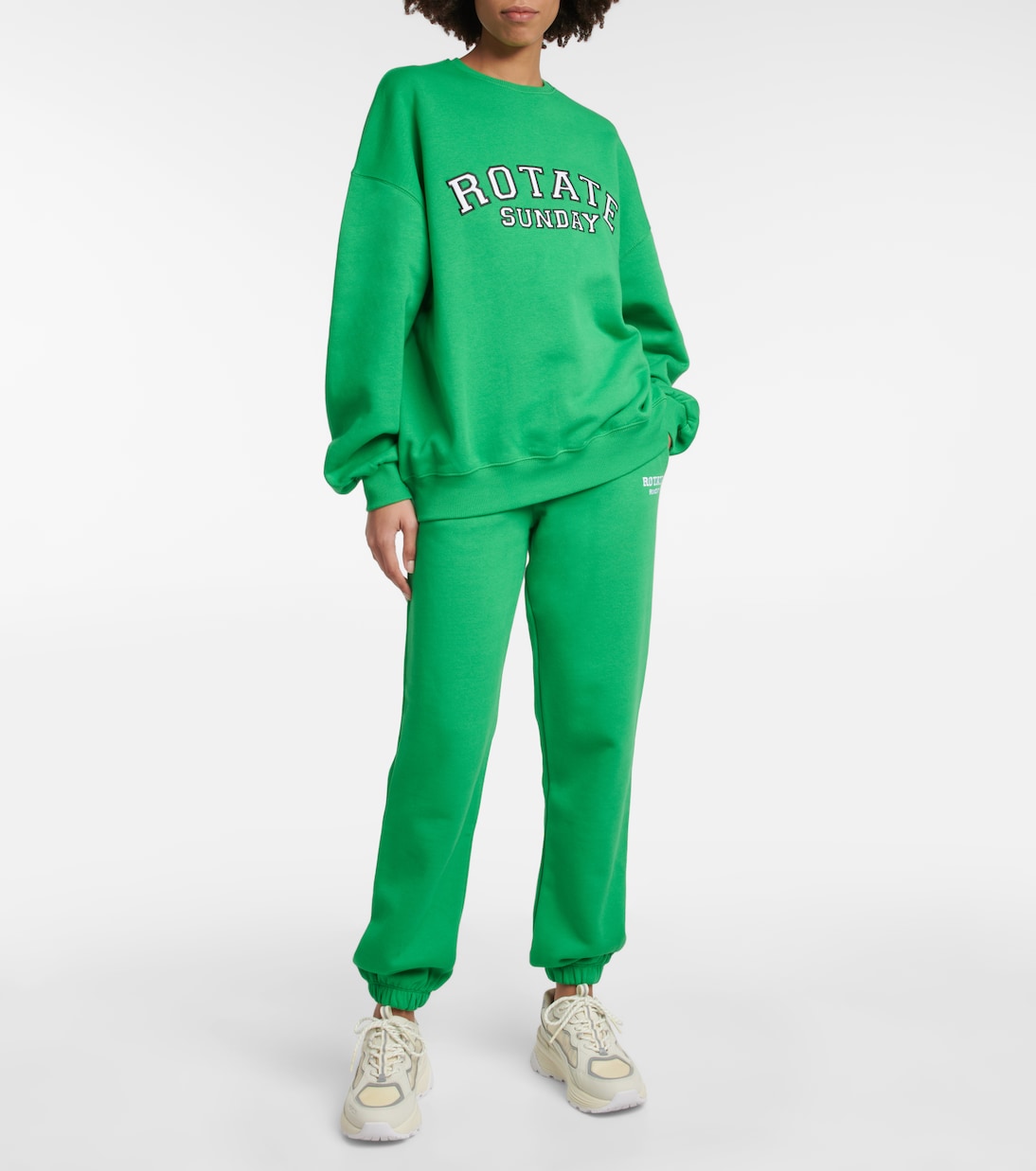 Iris logo cotton sweatshirt | Rotate