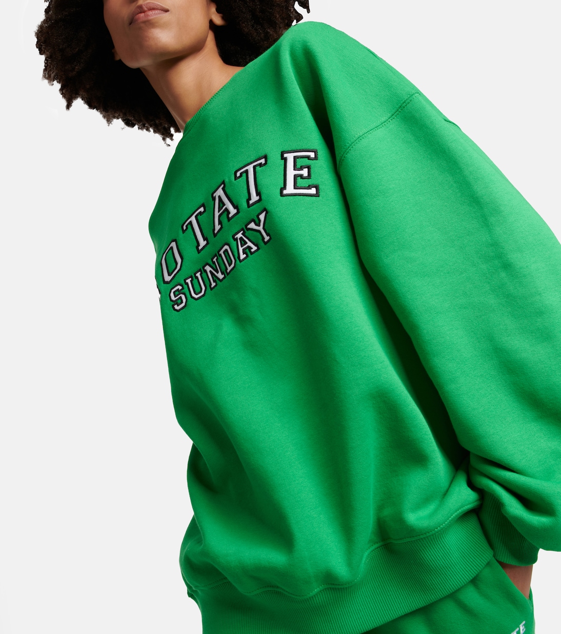 Iris logo cotton sweatshirt | Rotate