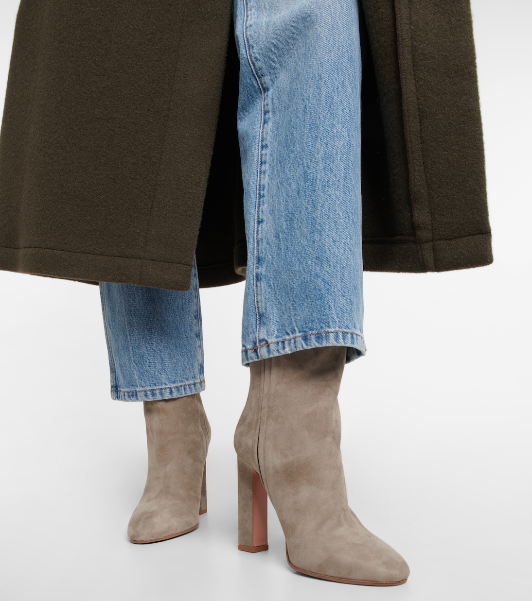 Suede ankle boots | Aquazzura