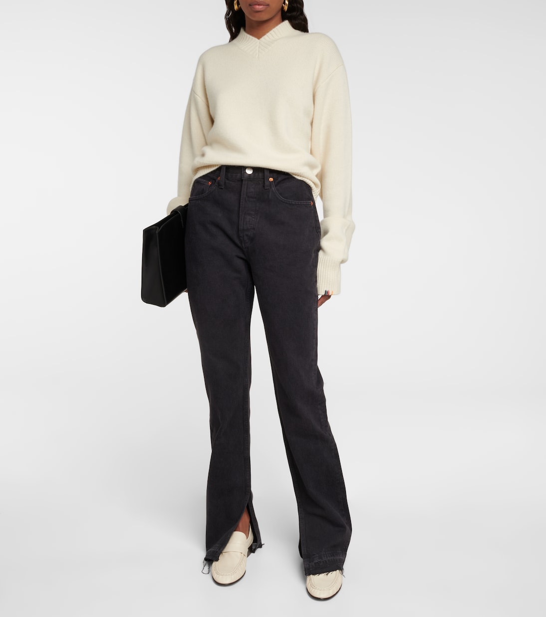 Jeans regular 70s a vita alta | Re/Done