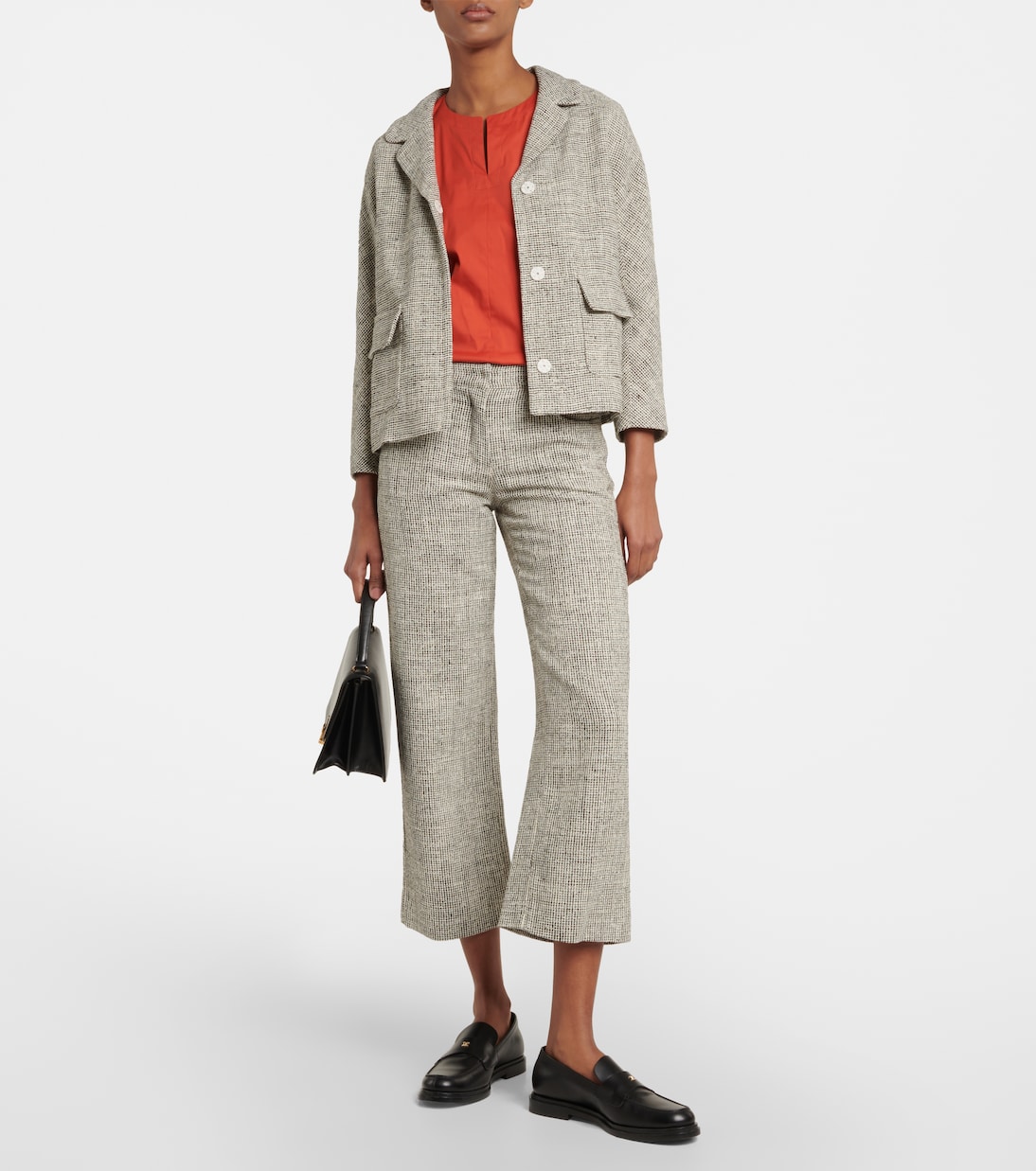 Pantalon raccourci Lira en coton mélangé | 'S Max Mara