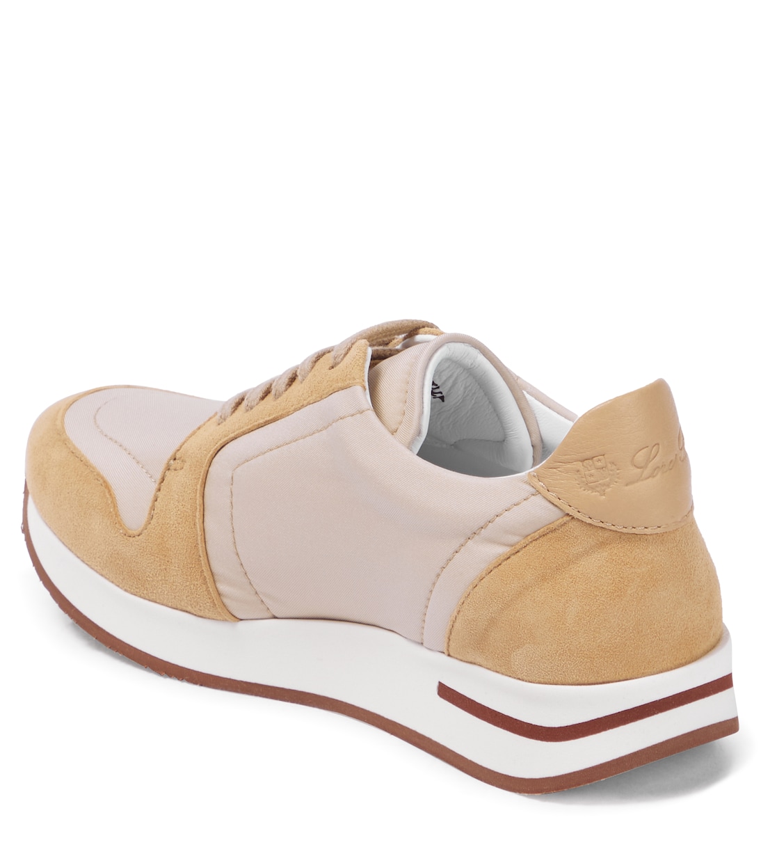 Sneakers My Wind mit Veloursleder | Loro Piana Kids