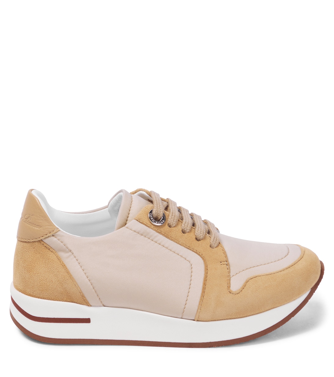 Sneakers My Wind mit Veloursleder | Loro Piana Kids