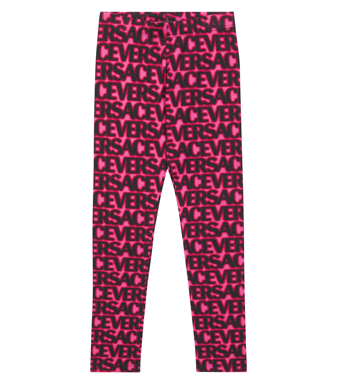 Leggings in jersey di misto cotone | Versace Kids