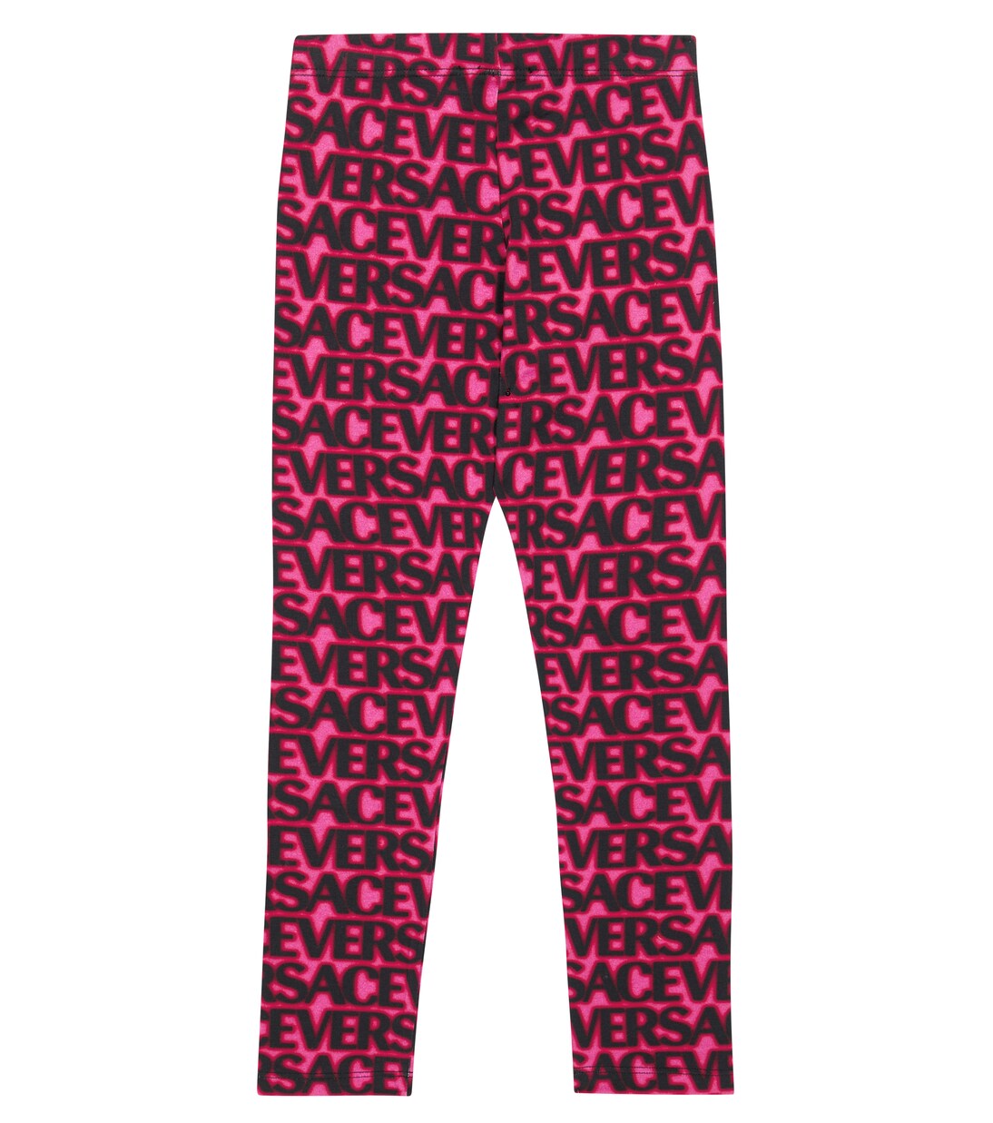 Leggings in jersey di misto cotone | Versace Kids