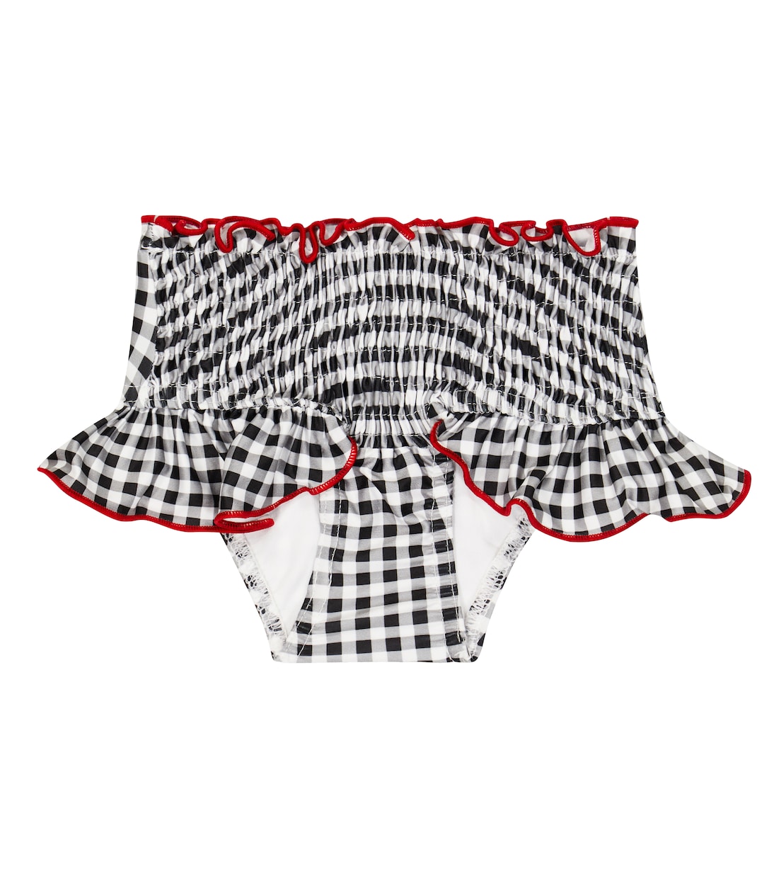 Bebé - braga de bikini con cuadros vichy | Suncracy