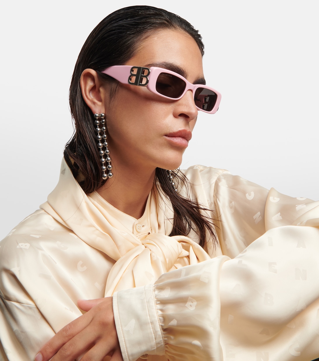 Gafas de sol Dynasty rectangulares | Balenciaga