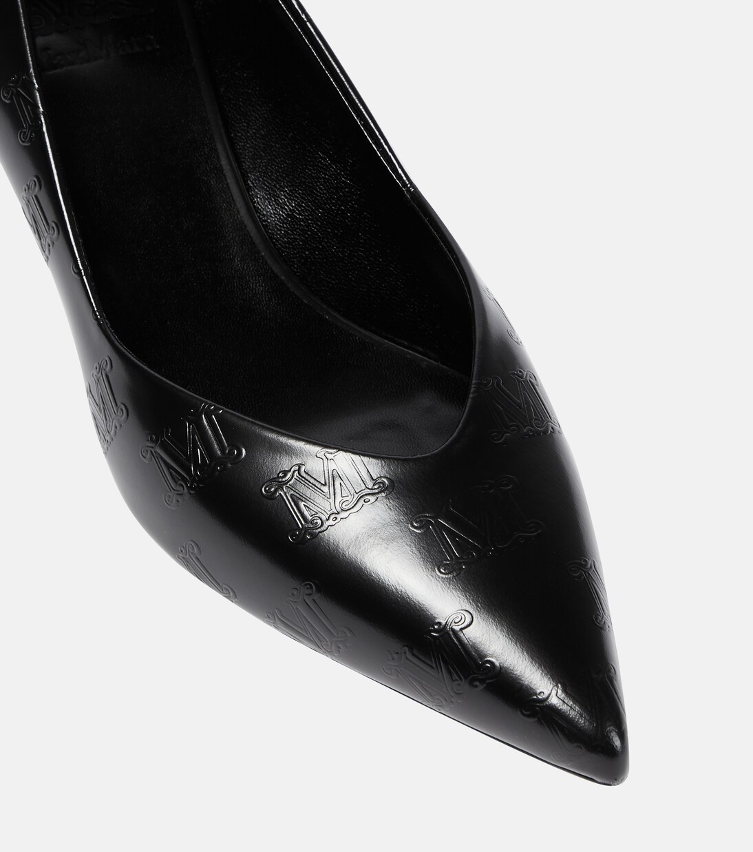 Escarpins Damier en cuir verni | Max Mara