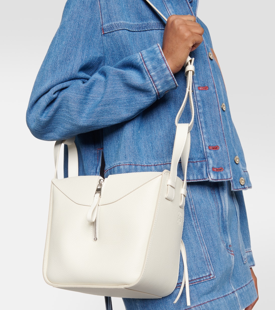 Borsa a spalla Hammock Compact in pelle | Loewe
