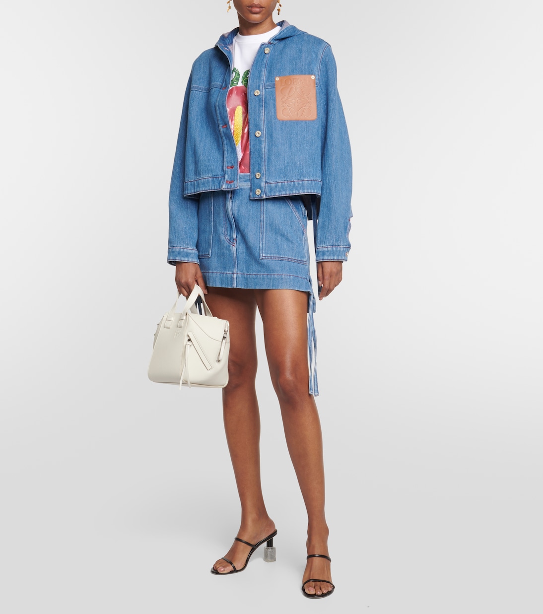 Borsa a spalla Hammock Compact in pelle | Loewe