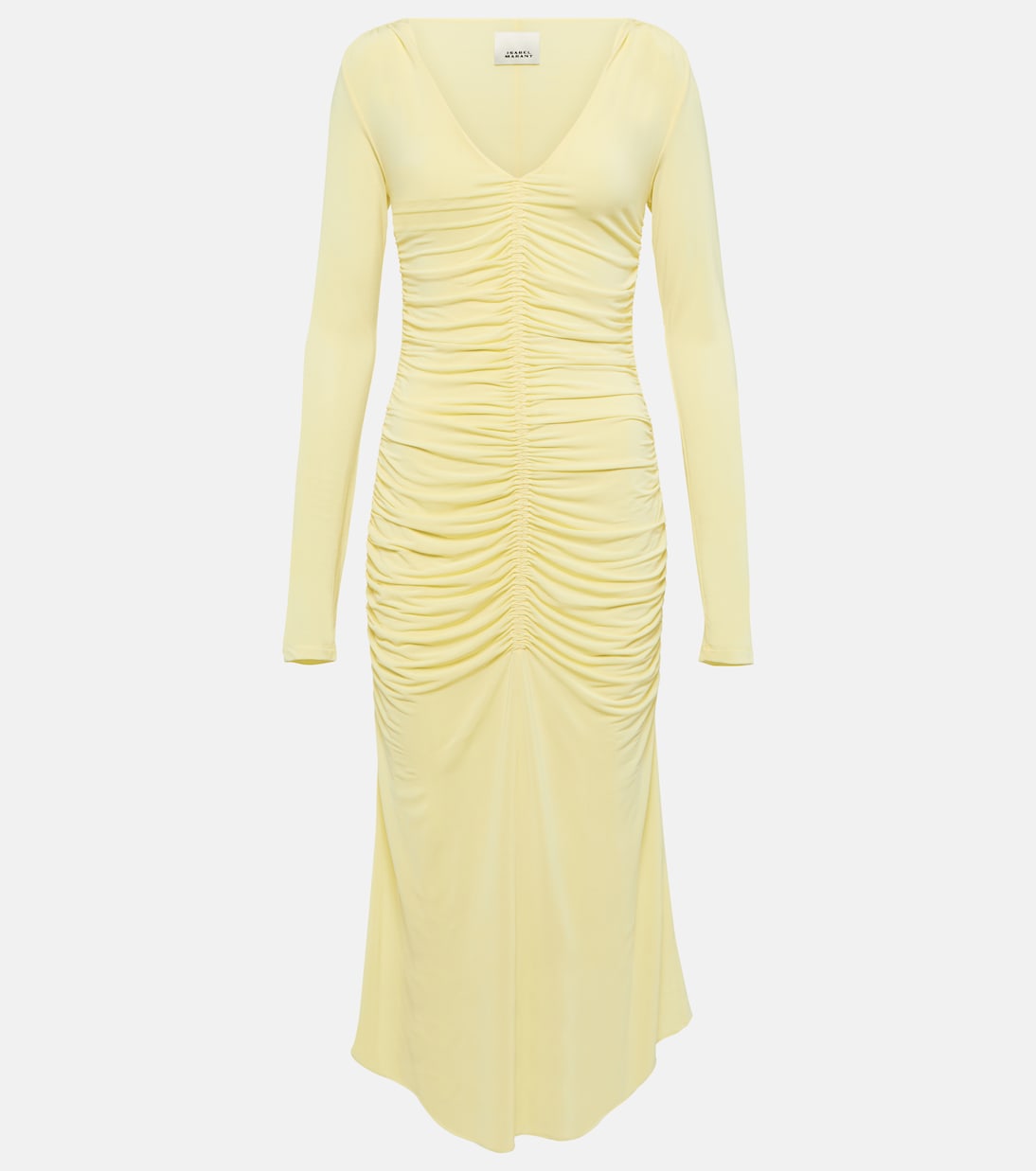Laly gathered jersey midi dress | Isabel Marant