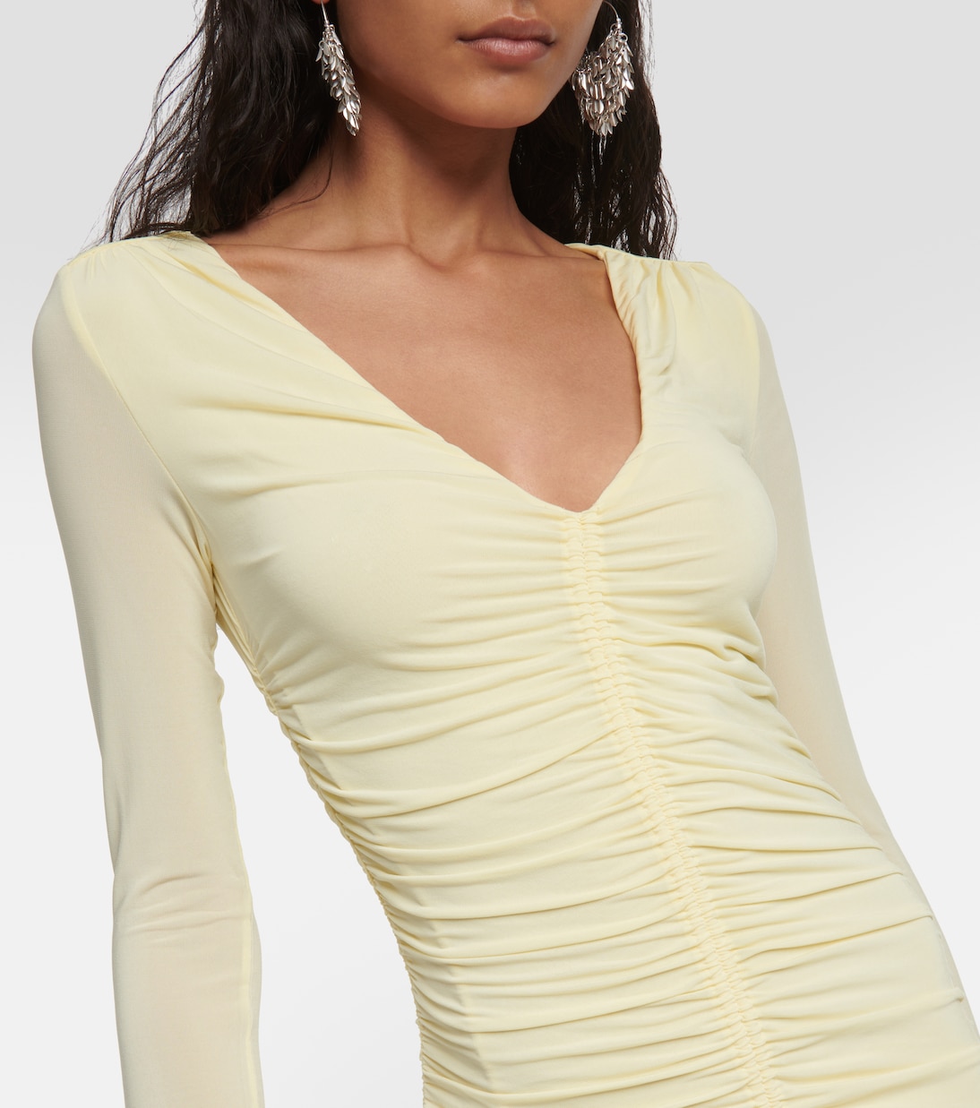 Laly gathered jersey midi dress | Isabel Marant