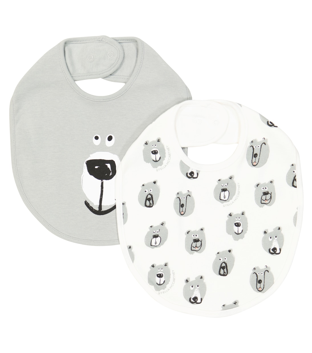 Baby - Set di due bavaglini in cotone | Stella McCartney Kids
