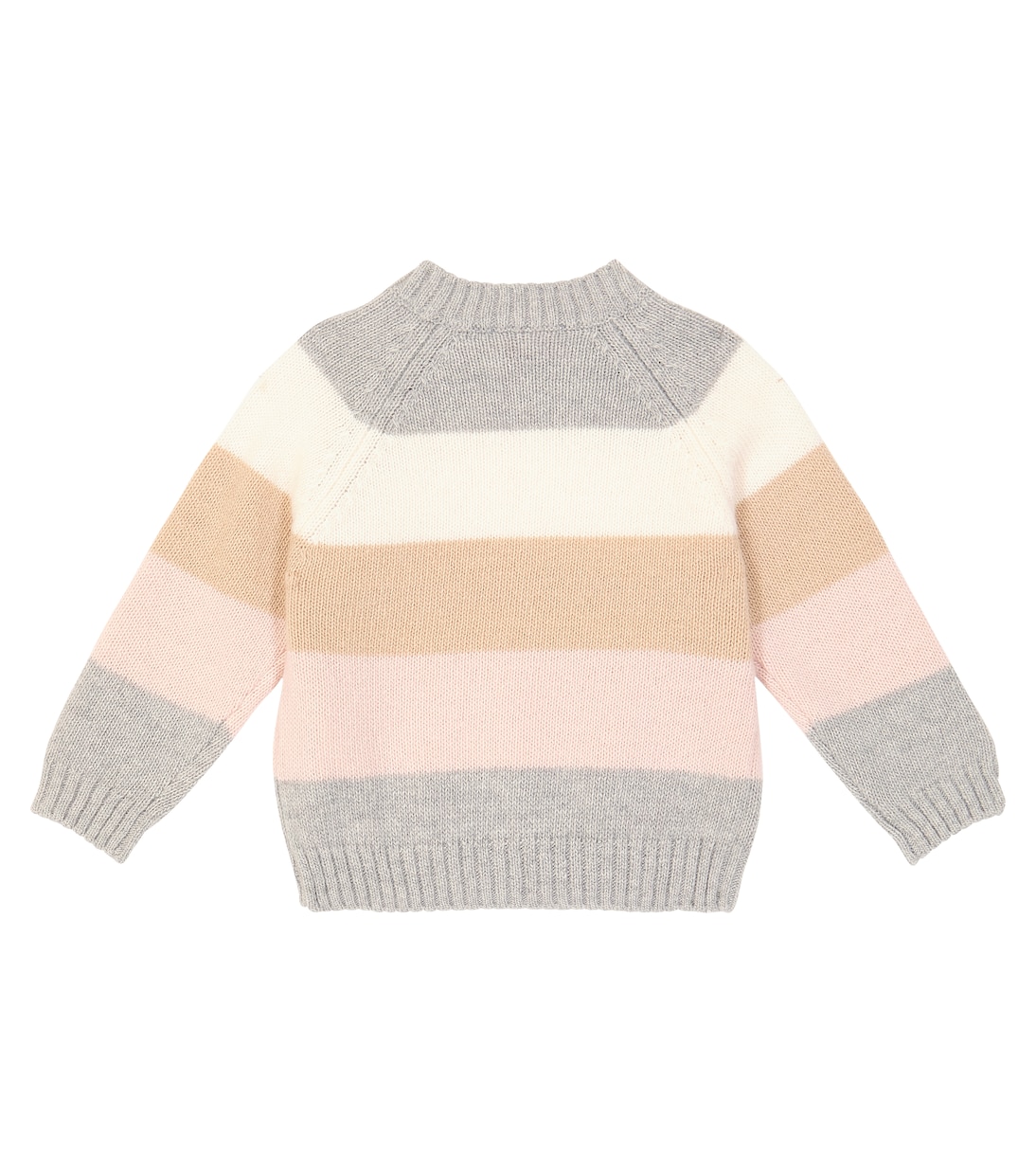 Baby - Pullover in lana vergine a righe | Il Gufo